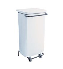 Contenitore mobile Conticolor - 48x42x96,5 cm - 110 L - bianco - Medial Contenitore mobile Conticolor - 48x42x96,5 cm - 110 L - bianco - Medial