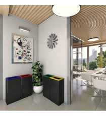 Coperchio per contenitore Bob Color - 30 x 20 x 2 cm - giallo - Medial