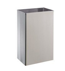 Gettacarte Bob Basic - 30x20x50 cm - 25 L - acciaio inox - Medial