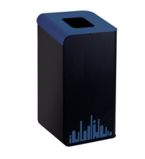 Gettacarte Rubik Evo - per raccolta differenziata - 80 L - blu - Medial