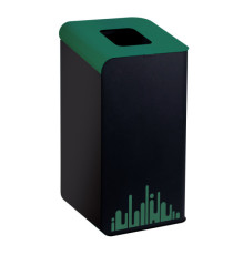 Gettacarte Rubik Evo - per raccolta differenziata - 80 L - verde - Medial