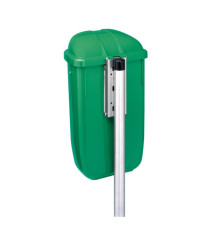 Palo zincato - per gettacarte Classic - 120 cm - Medial