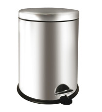 Pattumiera a pedale Bin Basic - 12 L - acciaio inox - Medial Pattumiera a pedale Bin Basic - 12 L - acciaio inox - Medial