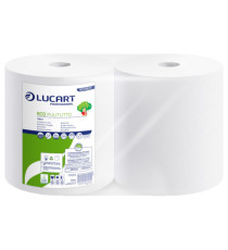 Bobina asciugatutto Eco Pulitutto - microgoffrata - 2 veli - diametro 24,5 cm - 23,5 cm x 212 m - 18,5 gr - carta ricicl Bobina asciugatutto Eco Pulitutto - microgoffrata - 2 veli - diametro 24,5 cm - 23,5 cm x 212 m - 18,5 gr - carta ricicl