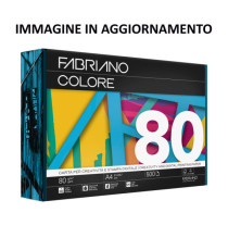 Carta Fabriano Colore - A3 - 160 gr - colori tenui avorio - Fabriano - conf. 125 fogli