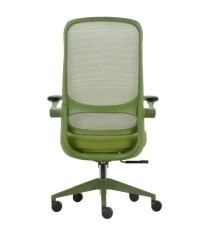 Seduta operativa ergonomica Aurora c/braccioli regolabili verde Unisit Seduta operativa ergonomica Aurora c/braccioli regolabili verde Unisit