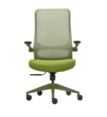 Seduta operativa ergonomica Aurora c/braccioli regolabili verde Unisit Seduta operativa ergonomica Aurora c/braccioli regolabili verde Unisit