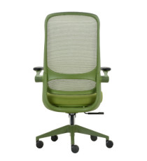 Seduta operativa ergonomica Aurora c/braccioli regolabili verde Unisit Seduta operativa ergonomica Aurora c/braccioli regolabili verde Unisit