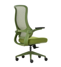 Seduta operativa ergonomica Aurora c/braccioli regolabili verde Unisit Seduta operativa ergonomica Aurora c/braccioli regolabili verde Unisit
