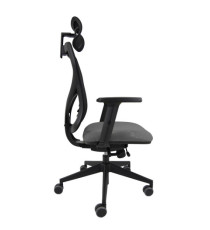 Seduta operativa Fiamma FLAPG - con braccioli regolabili e poggiatesta - nero - Unisit Seduta operativa Fiamma FLAPG - con braccioli regolabili e poggiatesta - nero - Unisit