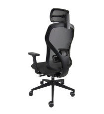 Seduta operativa Fiamma FLAPG - con braccioli regolabili e poggiatesta - nero - Unisit Seduta operativa Fiamma FLAPG - con braccioli regolabili e poggiatesta - nero - Unisit