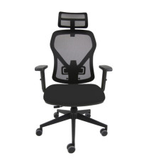 Seduta operativa Fiamma FLAPG - con braccioli regolabili e poggiatesta - nero - Unisit Seduta operativa Fiamma FLAPG - con braccioli regolabili e poggiatesta - nero - Unisit