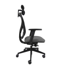 Seduta operativa Fiamma FLAPG - con braccioli regolabili e poggiatesta - nero - Unisit Seduta operativa Fiamma FLAPG - con braccioli regolabili e poggiatesta - nero - Unisit