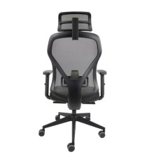 Seduta operativa Fiamma FLAPG - con braccioli regolabili e poggiatesta - nero - Unisit Seduta operativa Fiamma FLAPG - con braccioli regolabili e poggiatesta - nero - Unisit