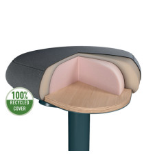 Sgabello Active Comfort in piedi - grigio scuro - Leitz Sgabello Active Comfort in piedi - grigio scuro - Leitz