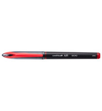 Roller con cappuccio Uni Ball Air 188 - punta 0,5mm - rosso  - Uni Mitsubishi Roller con cappuccio Uni Ball Air 188 - punta 0,5mm - rosso  - Uni Mitsubishi