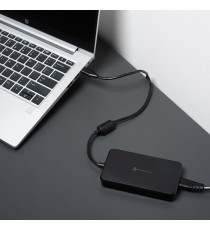 Alimentatore universale notebook Forcell F-Energy E856 da 90 W (6 adattatori e 1 presa type-c) Ricarica rapida Power Delivery