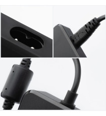 Alimentatore universale notebook Forcell F-Energy E856 da 90 W (6 adattatori e 1 presa type-c) Ricarica rapida Power Delivery