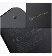 Alimentatore universale notebook Forcell F-Energy E856 da 65 W (6 adattatori e 1 presa type-c) Ricarica rapida Power Delivery