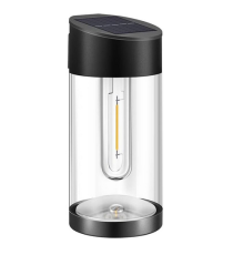 Lampada applique solare da parete WS135 led 60 lumen 2700K luce calda 70x155mm IP44 lampione con pannello incorporato Lampada applique solare da parete WS135 led 60 lumen 2700K luce calda 70x155mm IP44 lampione con pannello incorporato