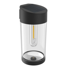 Lampada applique solare da parete WS135 led 60 lumen 2700K luce calda 70x155mm IP44 lampione con pannello incorporato Lampada applique solare da parete WS135 led 60 lumen 2700K luce calda 70x155mm IP44 lampione con pannello incorporato