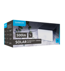Faretto solare + sensore movimento WS139 led 500 lumen 6500K luce fredda 267x120mmx155mm IP44 lampione con pannello incorporato Faretto solare + sensore movimento WS139 led 500 lumen 6500K luce fredda 267x120mmx155mm IP44 lampione con pannello incorporato