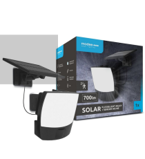 Faretto solare + sensore movimento WS140 led 700 lumen 6500K luce fredda 110x120mmx55mm IP44 lampione con pannello incorporato Faretto solare + sensore movimento WS140 led 700 lumen 6500K luce fredda 110x120mmx55mm IP44 lampione con pannello incorporato