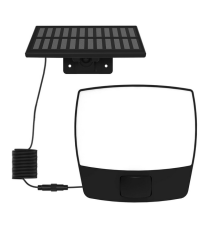 Faretto solare + sensore movimento WS140 led 700 lumen 6500K luce fredda 110x120mmx55mm IP44 lampione con pannello incorporato Faretto solare + sensore movimento WS140 led 700 lumen 6500K luce fredda 110x120mmx55mm IP44 lampione con pannello incorporato
