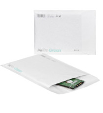 Busta imbottita AirPro Green - C/13 (17 x 21,5 cm) - carta - bianco - Bong Packaging - conf. 100 pezzi