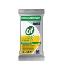 Salviette multisuperfici igienizzanti - biodegradabili - Cif - conf. 100 pezzi