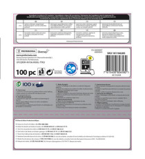 Salviette multisuperfici igienizzanti - biodegradabili - Cif - conf. 100 pezzi Salviette multisuperfici igienizzanti - biodegradabili - Cif - conf. 100 pezzi