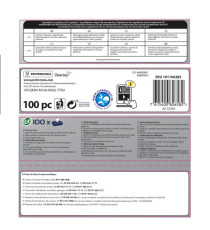 Salviette multisuperfici igienizzanti - biodegradabili - Cif - conf. 100 pezzi Salviette multisuperfici igienizzanti - biodegradabili - Cif - conf. 100 pezzi