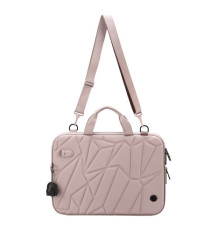 Borsa porta notebook Vacallo 16 - PET - rosa cipria - SWISS Digital DESIGN