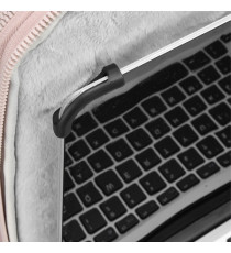 Borsa porta notebook Vacallo 16 - PET - rosa cipria - SWISS Digital DESIGN