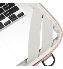 Borsa porta notebook Vacallo 16 - PET - rosa cipria - SWISS Digital DESIGN