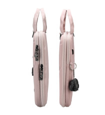 Borsa porta notebook Vacallo 16 - PET - rosa cipria - SWISS Digital DESIGN