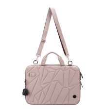 Borsa porta notebook Vacallo 16 - PET - rosa cipria - SWISS Digital DESIGN