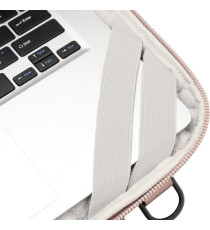 Borsa porta notebook Vacallo 16 - PET - rosa cipria - SWISS Digital DESIGN