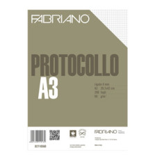 Foglio protocollo - A4 - 4 mm - 60 gr - Fabriano - conf. 200 pezzi Foglio protocollo - A4 - 4 mm - 60 gr - Fabriano - conf. 200 pezzi