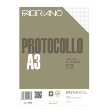 Foglio protocollo - A4 - 4 mm - 60 gr - Fabriano - conf. 200 pezzi Foglio protocollo - A4 - 4 mm - 60 gr - Fabriano - conf. 200 pezzi