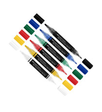 Marcatori Shake&Paint - colori assoriti basic - Faber-Castell - conf. 6 pz Marcatori Shake&Paint - colori assoriti basic - Faber-Castell - conf. 6 pz