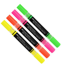 Marcatori Shake&Paint - colori assoriti neon - Faber-Castell - conf. 4 pz Marcatori Shake&Paint - colori assoriti neon - Faber-Castell - conf. 4 pz