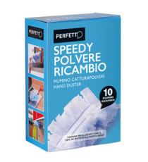 Ricambio Piumino Speedy polvere - Perfetto - conf. 10 pezzi Ricambio Piumino Speedy polvere - Perfetto - conf. 10 pezzi