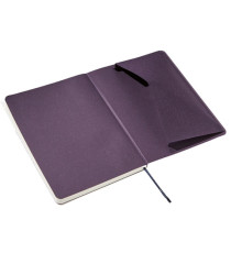Taccuino Ecoqua Plus - con elastico - rilegatura cucita - A5 - righe - 80 fogli - vino - Fabriano Taccuino Ecoqua Plus - con elastico - rilegatura cucita - A5 - righe - 80 fogli - vino - Fabriano