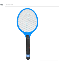 Racchetta elettrica anti Zanzare 300mAh - Ricarica AC, Compatta e Potente, Ampia superficie di impatto Dimensioni: 51×22,5cm