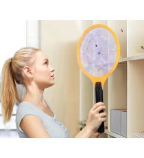 Racchetta elettrica anti Zanzare 300mAh - Ricarica AC, Compatta e Potente, Ampia superficie di impatto Dimensioni: 51×22,5cm