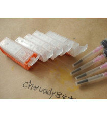 CARTUCCIA VUOTA RICARICABILE CON CHIP PER CANON 521 NERO CARTUCCIA VUOTA RICARICABILE CON CHIP PER CANON 521 NERO