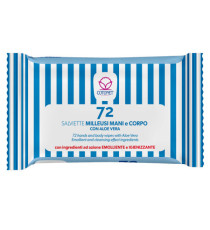 Salviette profumate Cotonet Aloe - Cotonet - conf. richiudibile da 72 pezzi Salviette profumate Cotonet Aloe - Cotonet - conf. richiudibile da 72 pezzi