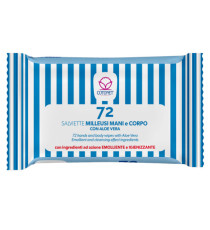 Salviette profumate Cotonet Aloe - Cotonet - conf. richiudibile da 72 pezzi