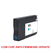 Cartuccia 937e XL ciano 4S6W6NE con chip anti-firmware update compatibile per Hp 9110b,9120B,9120e,9132e,9720,9730 1.650 pagine Cartuccia 937e XL ciano 4S6W6NE con chip anti-firmware update compatibile per Hp 9110b,9120B,9120e,9132e,9720,9730 1.650 pagine